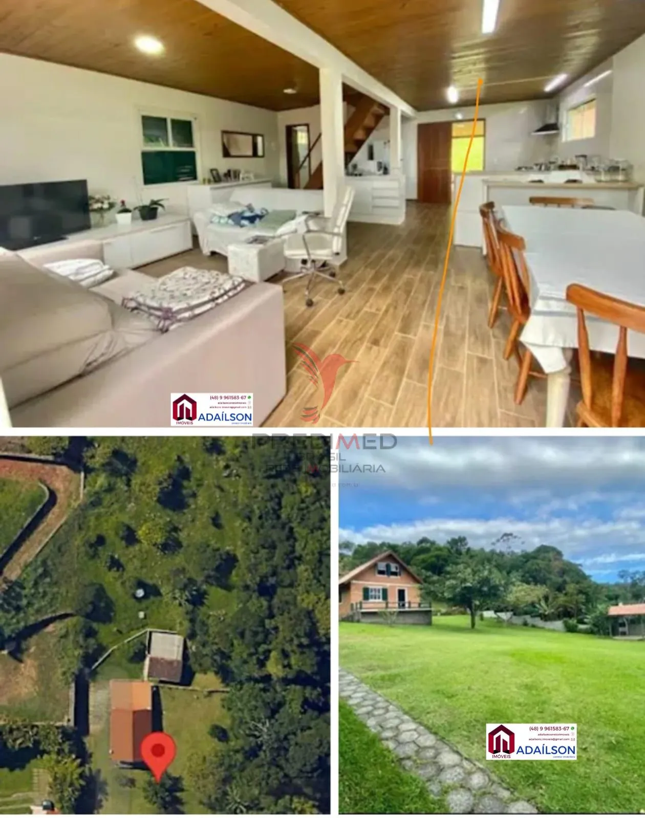 Imagem Fazenda / Sítio / Chácara com 6 Quartos à venda, 19857m² - Cachoeira do Bom Jesus Floripa