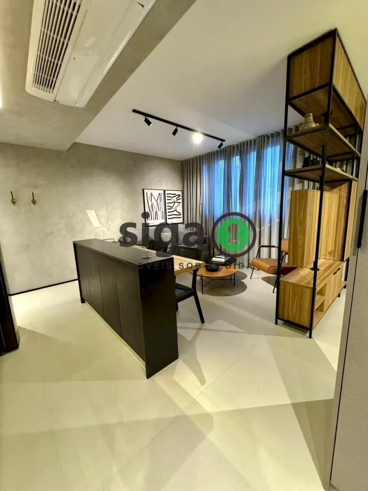 Imagem Apartamento para locação 38m² com vaga todo mobiliado localizado no eixo Berrini x Chucrizaidan.
