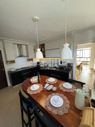 Imagem Excelente apartamento mobiliado decorado com três suítes a venda no caminho da Arvores