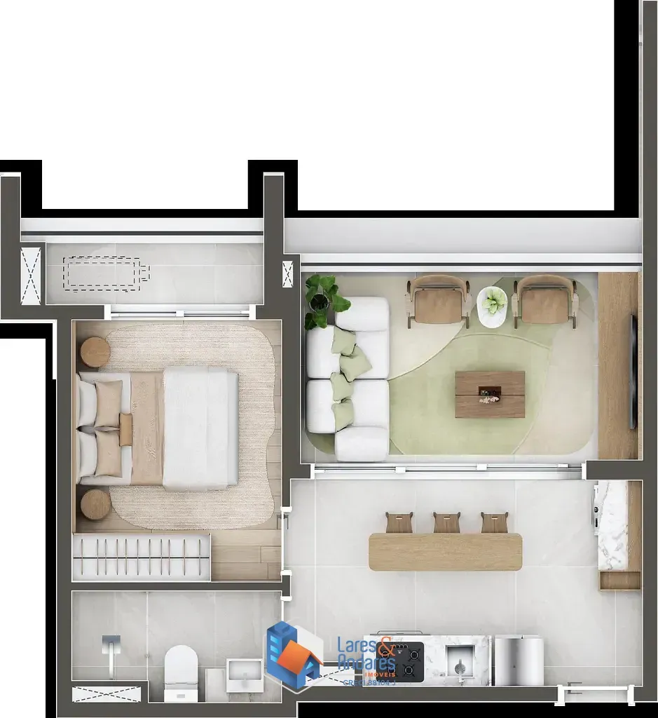 Imagem Apartamento à venda 1 Quarto 36.99M² Pinheiros São Paulo - SP | Matté João Moura - Residencial