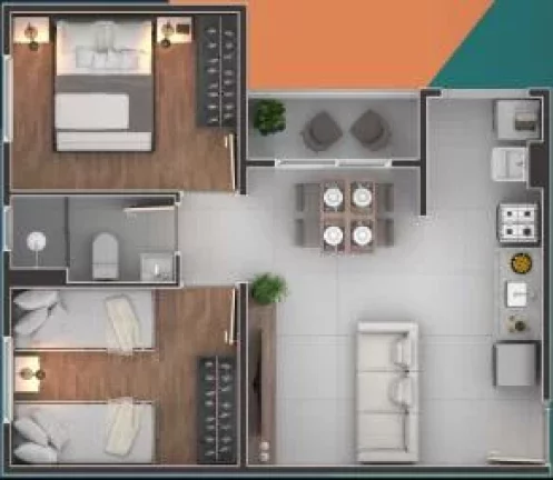 Imagem Apartamento para Venda em Mogi das Cruzes / SP no bairro Vila Nova Aparecida