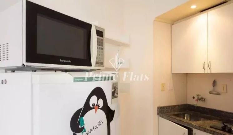 Imagem Flat disponível para venda no Condomínio Edifício Moema Studium, com 35m², 1 dormitório e 1 vaga