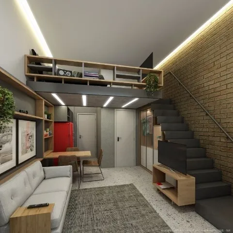 Imagem O empreendimento dispõe de 2 torres, com 242 apartamentos. A torre 1 possui 62 unidades, composta p...