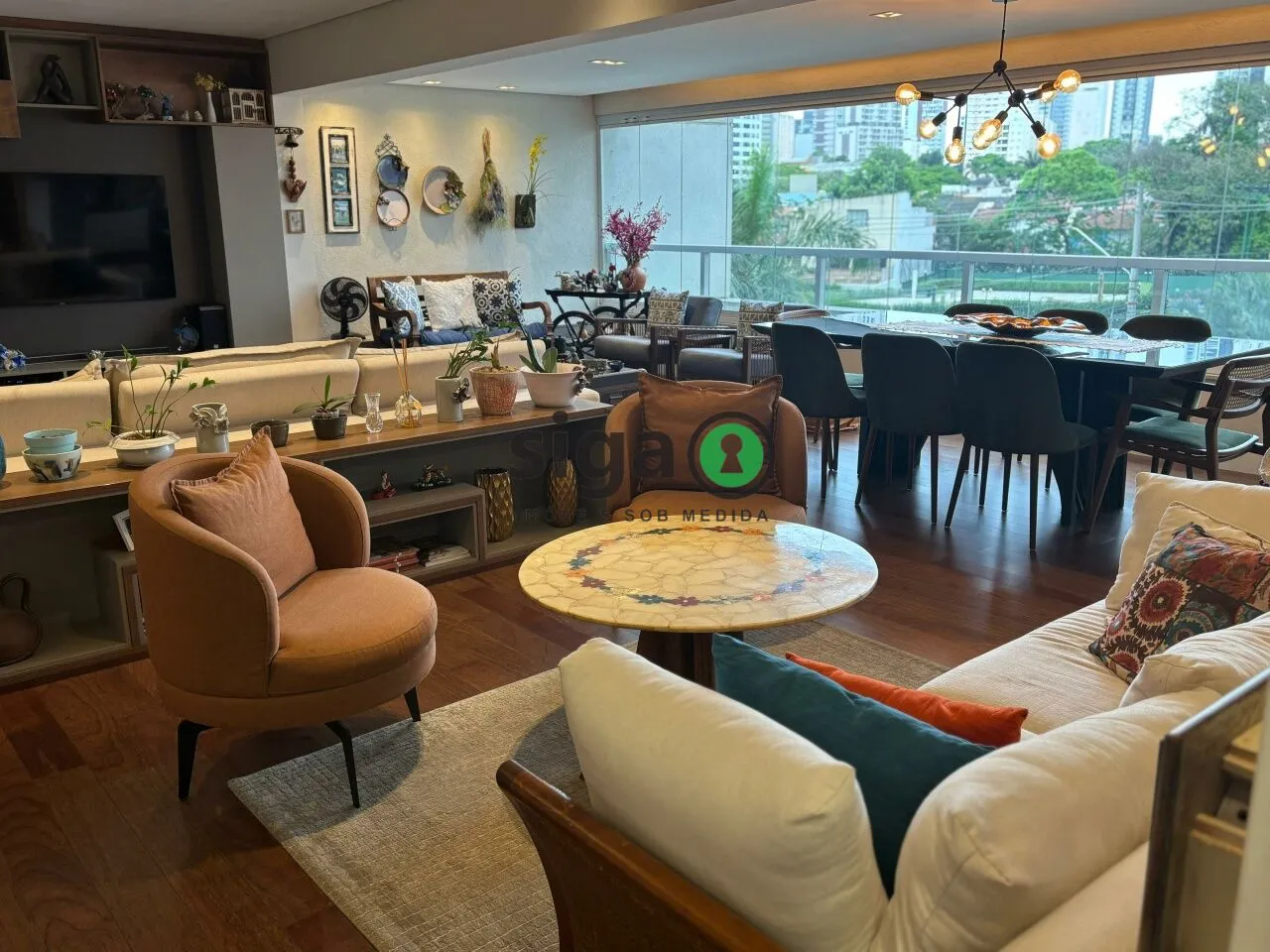 Imagem Apartamento à Venda no Brooklin ? 189m², 3 Quartos, 3 Vagas e Lazer Completo