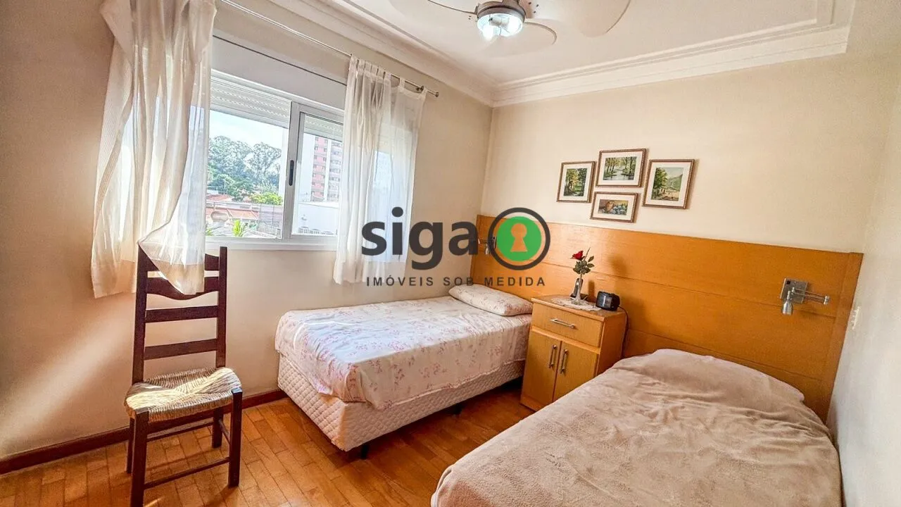 Imagem Apartamento á venda 100m² com 3 quartos, 2 vagas, localizado na Chácara Santo Antônio.