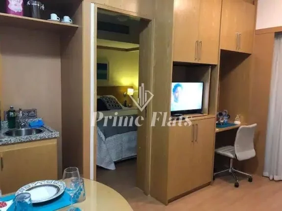 Imagem Flat disponível para venda no Astron Riema Paulista Classic Flat na Consolação, com 28m², 1 dormitório e 1 vaga de garagem