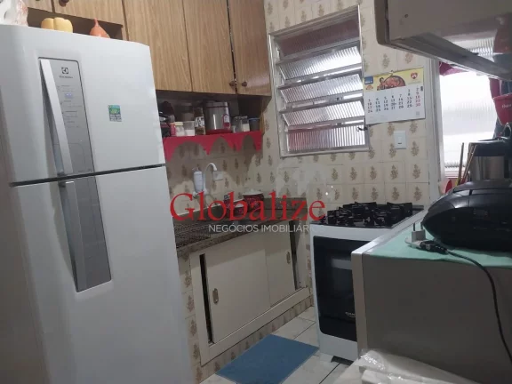 Imagem Apartamento com 2 dormitórios, vaga de garagem no Boqueirão em Santos por R$ 350.000,00