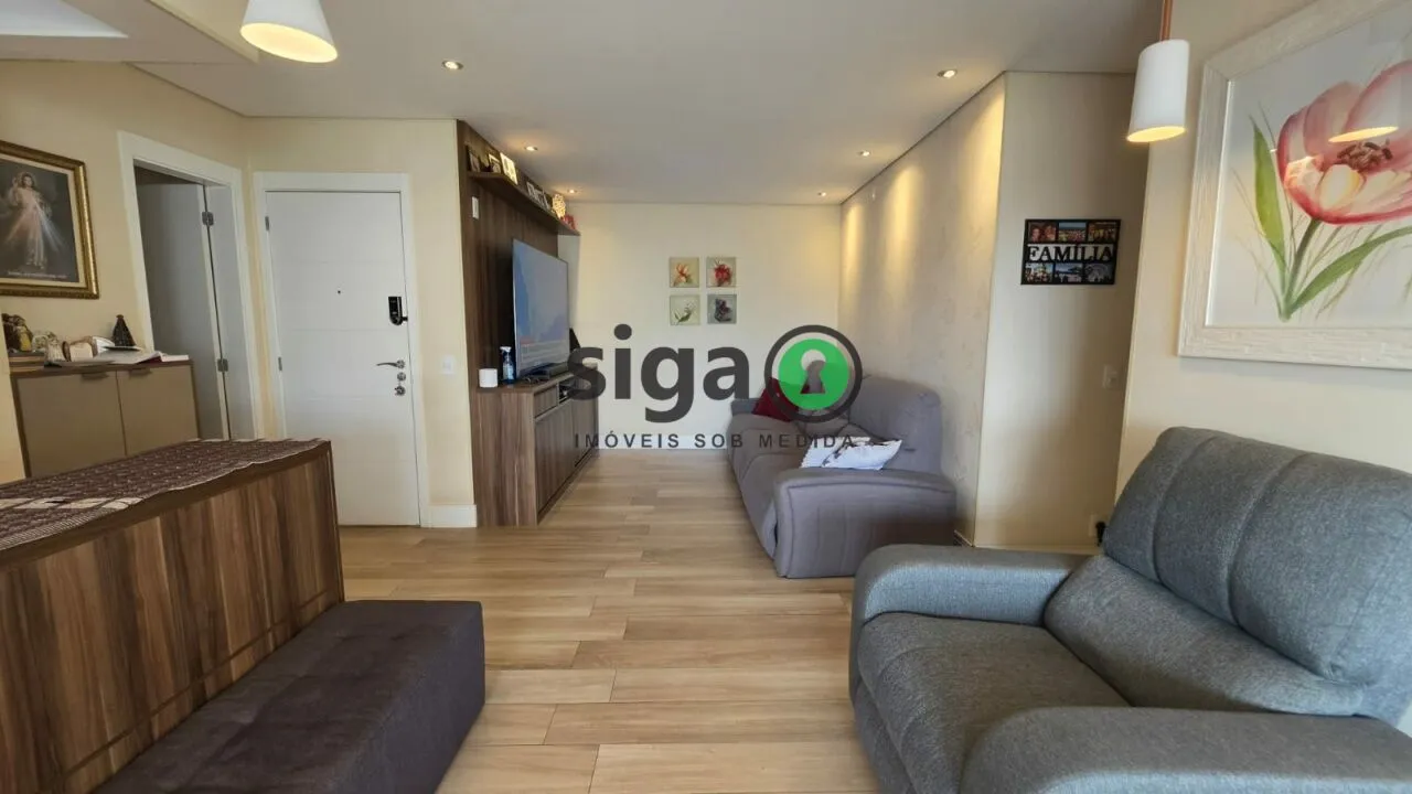 Imagem Apartamento 104m² com varanda gourmet e lazer completo na Saúde