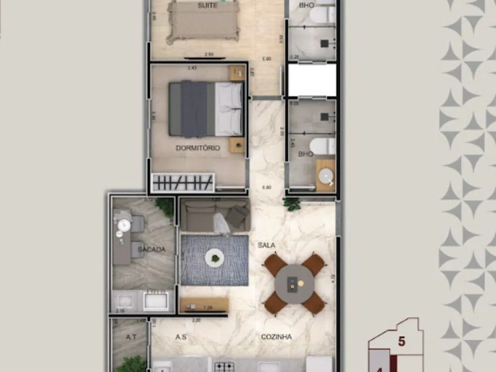 Imagem Apartamento à Venda em Vila Mirim, Praia Grande - SP