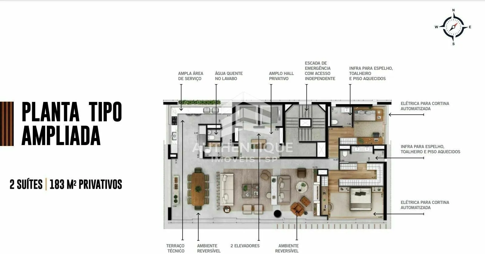 Imagem CASA VILA NOVA - Apartamento à venda no bairro Vila Nova Conceição - São Paulo/SP, Zona Sul