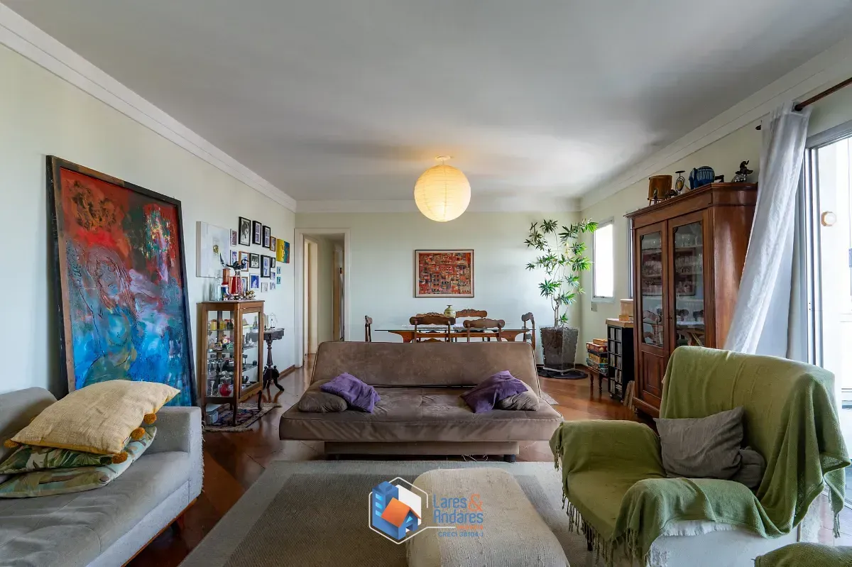 Foto do imóvel Apartamento para venda em Vila Suzana com 4 quartos, sendo 3 suítes, 155m² em Avenida Doutor Guilherme Dumont Vilares