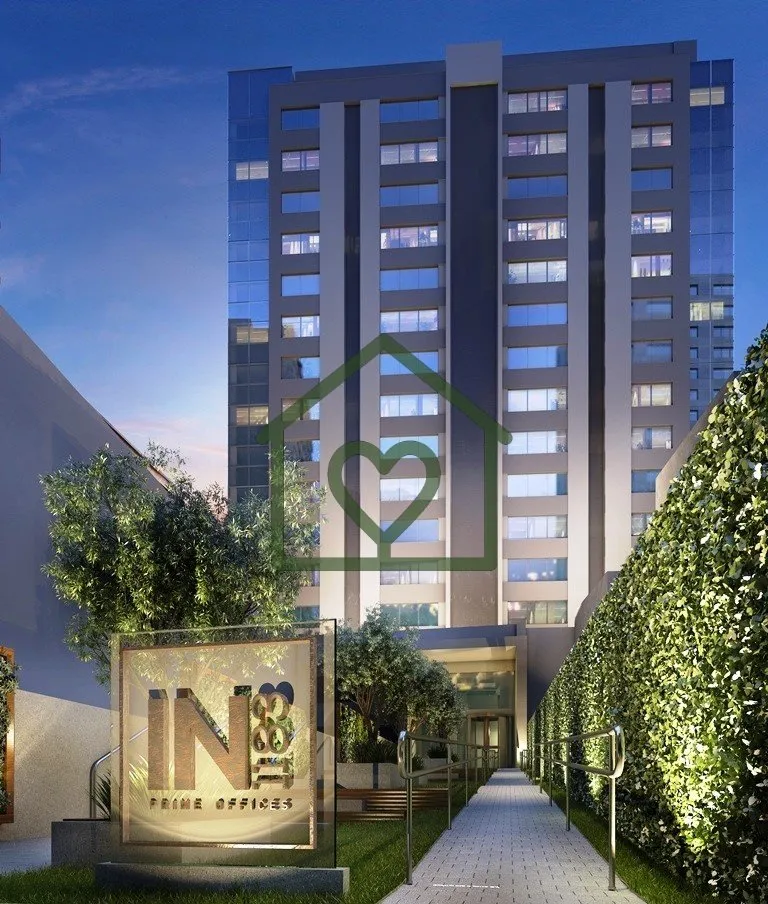 Imagem Um empreendimento comercial que celebra a arquitetura do passado e do futuro de Porto Alegre, projet...