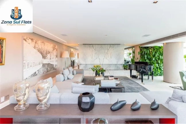 Imagem Apartamento Alto Padrão à Venda No Campo Belo Com 4 Suítes e 5 Vagas