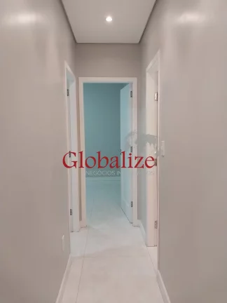 Imagem Apartamento à venda no Embaré, Santos-SP: 2 quartos, 1 sala, 1 banheiro, 1 vaga de garagem. Moderno e reformado! R$ 420.000