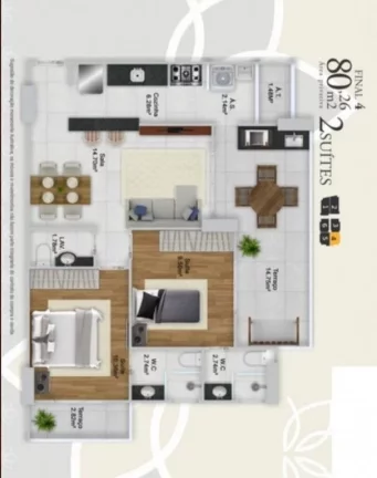 Imagem Apartamento à Venda em Guilhermina, Praia Grande - SP