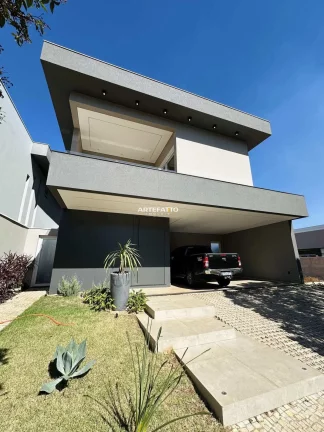 Imagem Casa de condomínio à venda, no Village Santa Georgina, em Franca, Distrito Industrial, com 4 quartos, 293m2