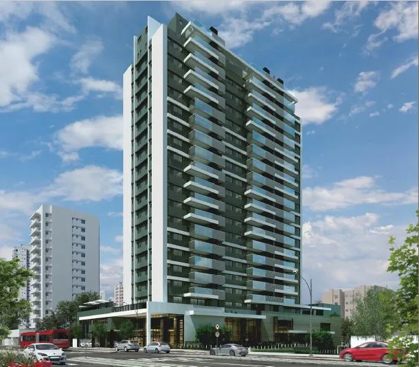 Imagem Apartamento para Venda em Curitiba, Cabral, 2 dormitórios, 1 suíte, 2 banheiros, 1 vaga