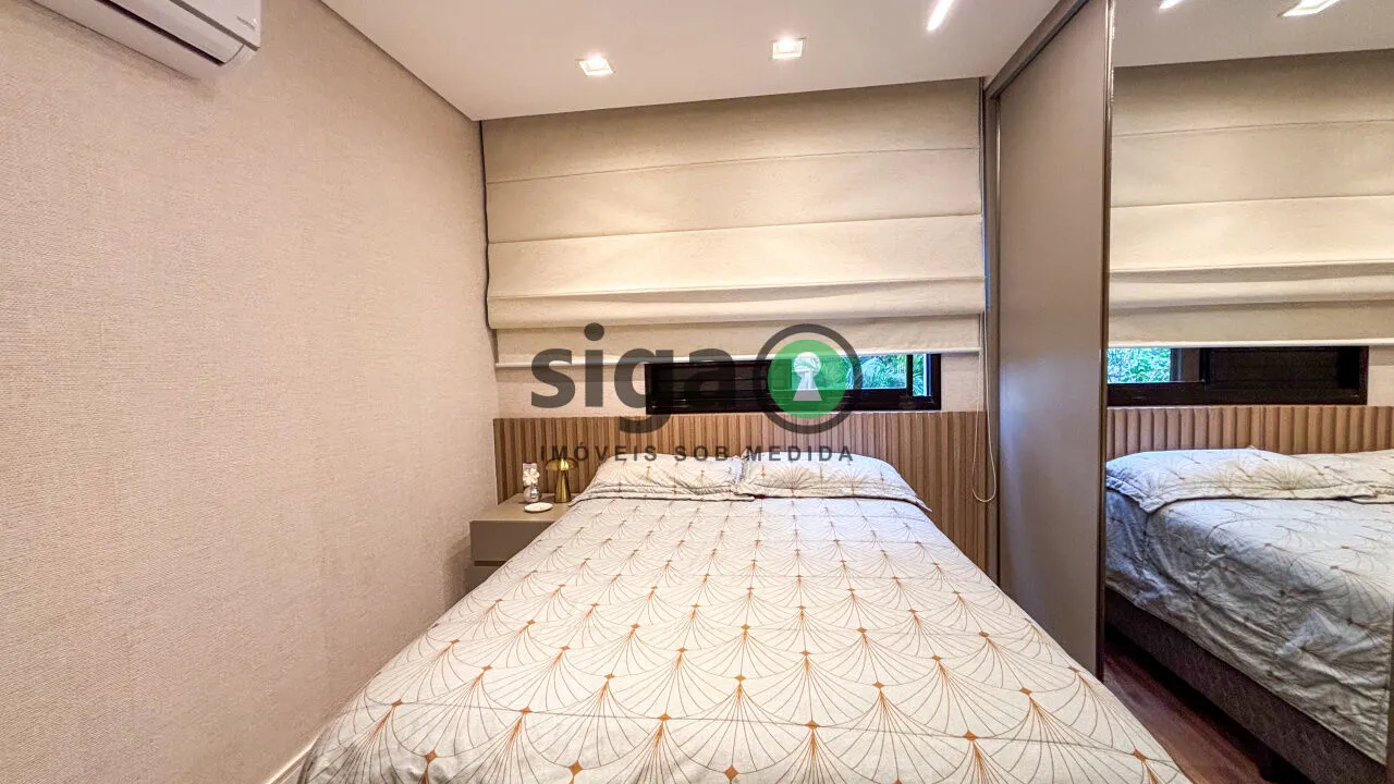 Imagem Apartamento à venda no Panamby: 122m² , 3 dorms (2 suítes) decoração impecável e pronto para morar