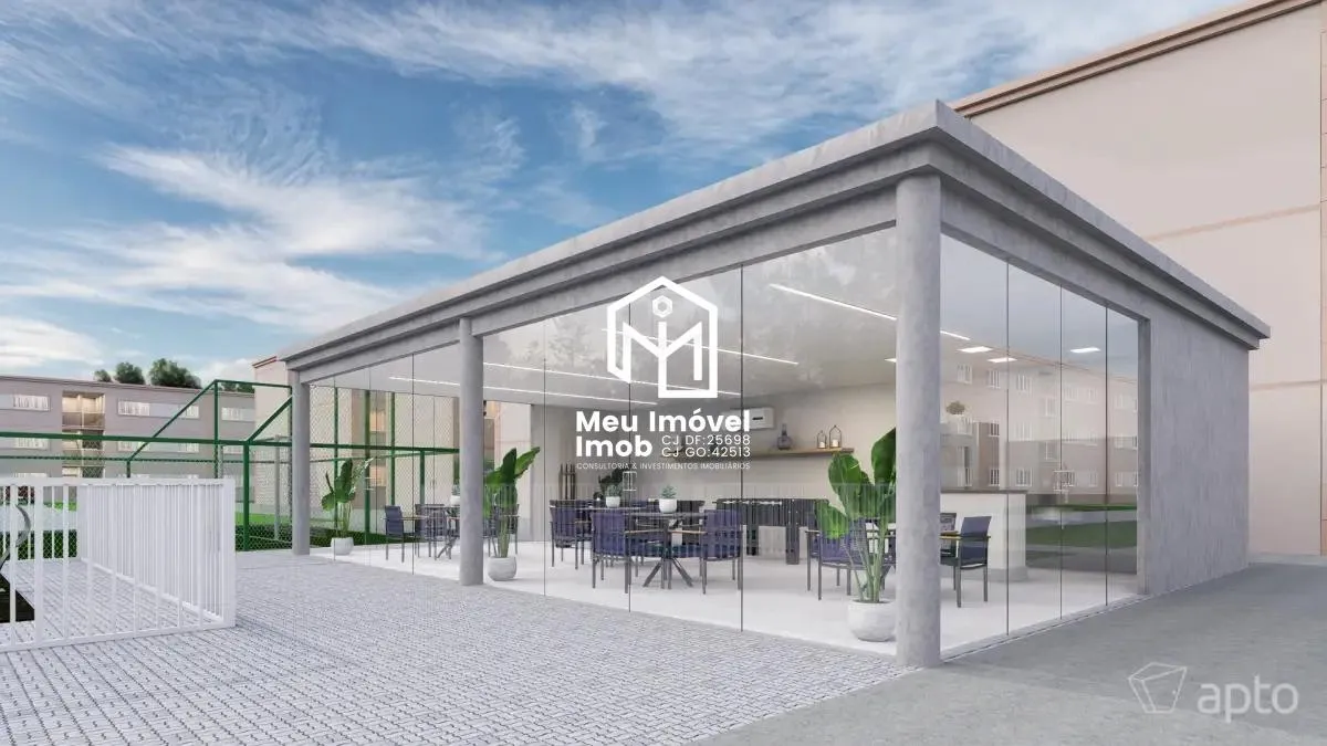 Imagem Gran Roma APTO 2 Quartos 1 Vaga 44m² Área de Lazer Completa