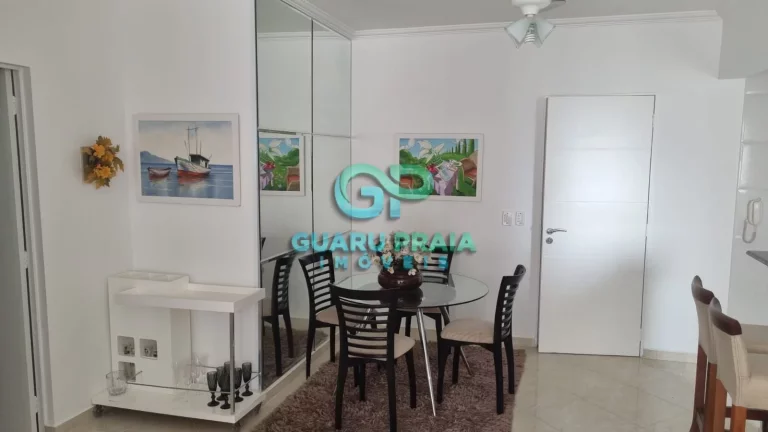 Imagem 1 dormitórios, sala para 2 ambientes com sacada, cozinha com armários planejados, banheiro social e área de serviço