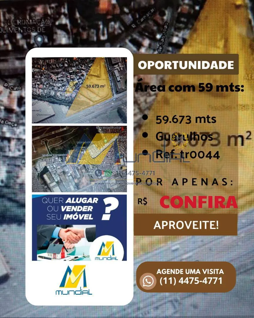 Imagem Vendo Terreno em Guarulhos, São Paulo