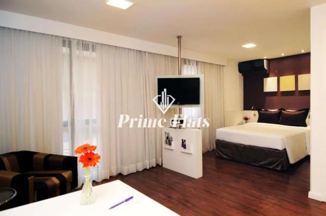 Imagem Flat para venda no Mercure São Paulo Paraiso Hotel, com 1 dormitório e 1 vaga de garagem