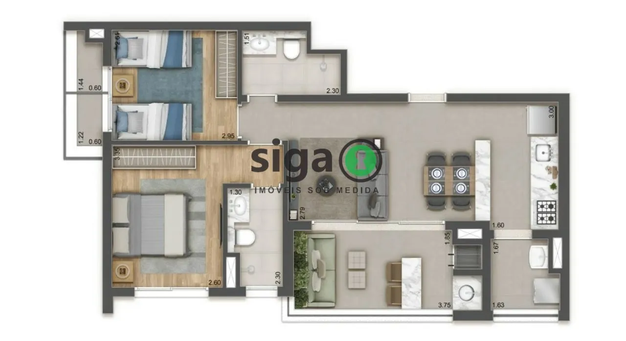 Imagem Apartamento para venda na Vila Clementino, São Paulo - SP