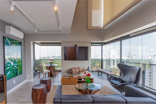 Imagem Apartamento Mobiliado à Venda Em Pinheiros - Duplex Com 1 Suíte e 1 Vaga