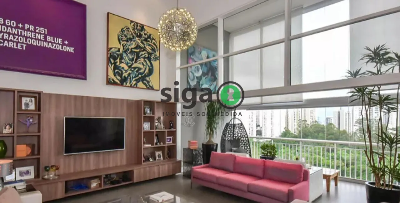 Foto do imóvel Apartamento à venda com 238m², 3 suítes e 4 vagas na Vila Andrade