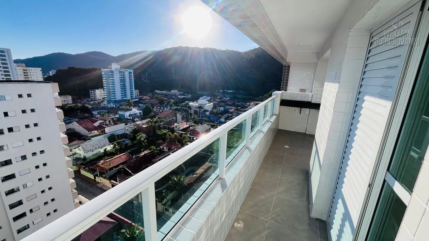 Imagem Apartamento 02 dormitórios sendo 1 suite com sacada e vista mar