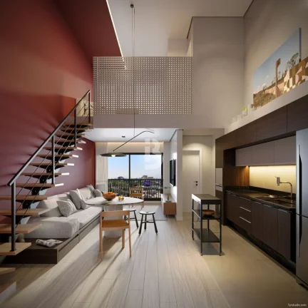 Imagem Apartamento Loft em Campo Comprido, Curitiba/PR