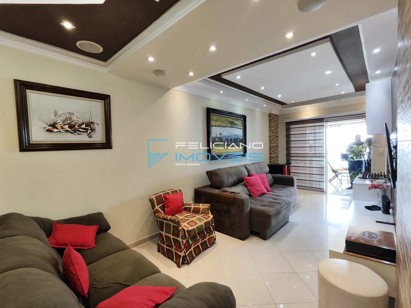 Imagem Apartamento com 3 quartos, Guilhermina, Praia Grande - R$ 1.45 mi, Cod: 4459