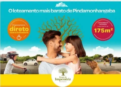 Imagem Terreno à venda 175M², Bosque da Imperatriz, Pindamonhangaba - SP | Condomínio Bosque da Imperatriz