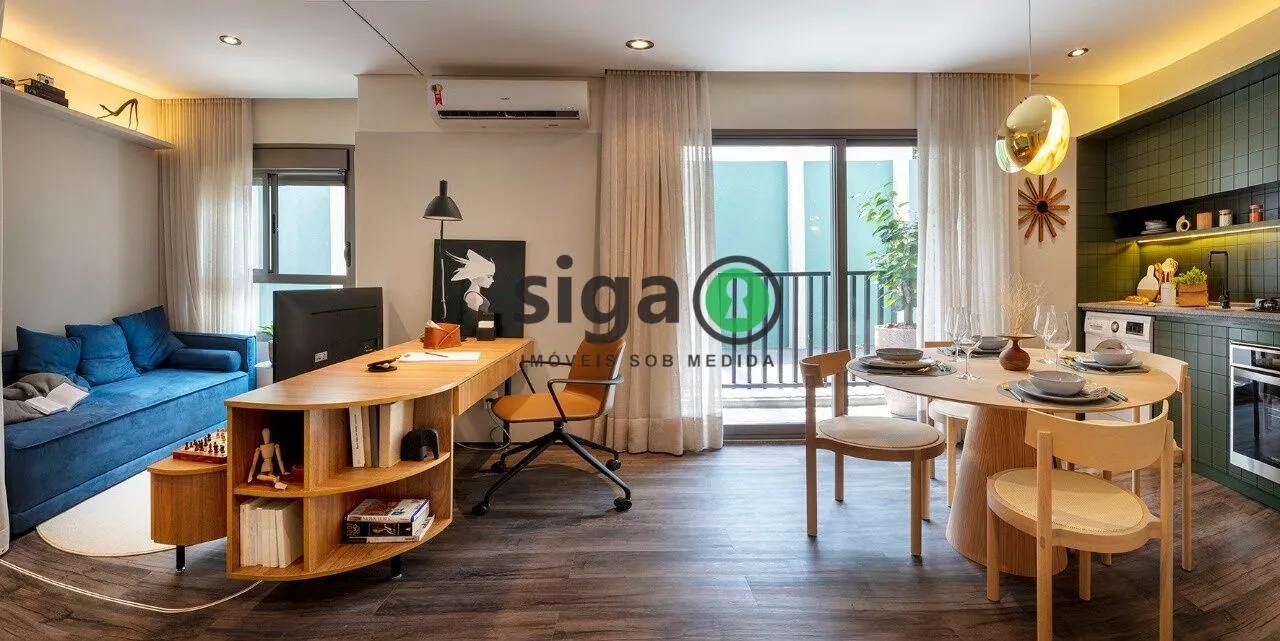 Imagem APARTAMENTO DECORADO E MOBILIADO A VENDA NO ALTO DA BOA VISTA, 2 QUARTOS