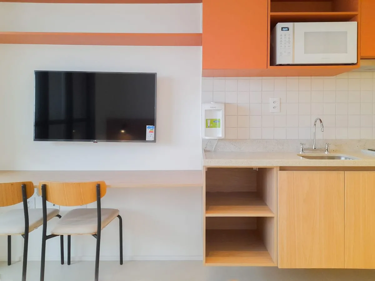Imagem Apartamento com 1 Quarto para alugar, 24m² - Liberdade