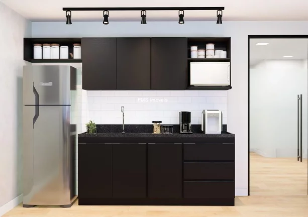 Imagem Conjunto comercial mobiliado com 170m² para locação.