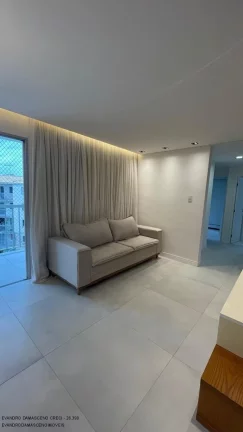 Imagem Imperdível apartamento para locação em Lauro de Freitas-BA, Buraquinho: 3 quartos, 1 suíte, 2 salas, 1 banheiro, 1 vaga, 71m²!