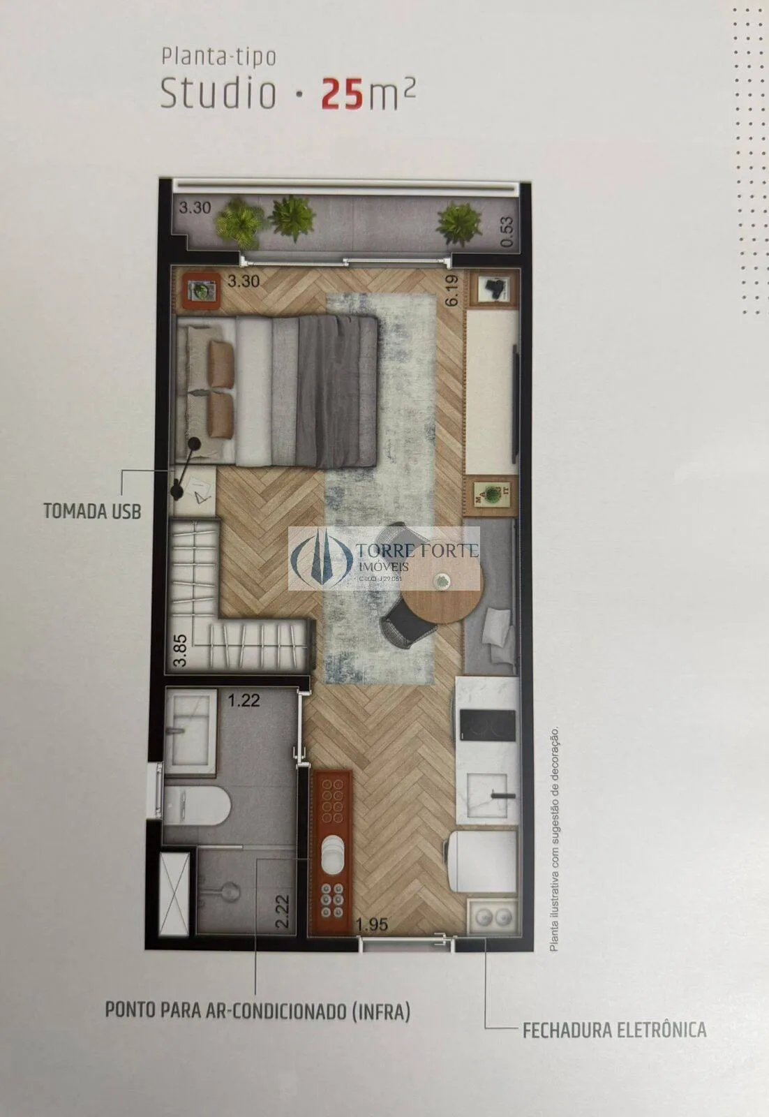 Imagem Studio novo com 25 m² na Vila Olimpia