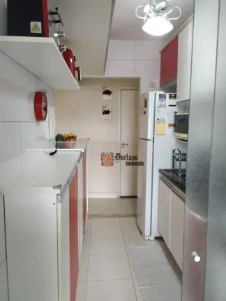 Imagem Apartamento com 3 dormitórios à venda, 93 m² por R$ 850.000 - Encruzilhada - Santos/SP