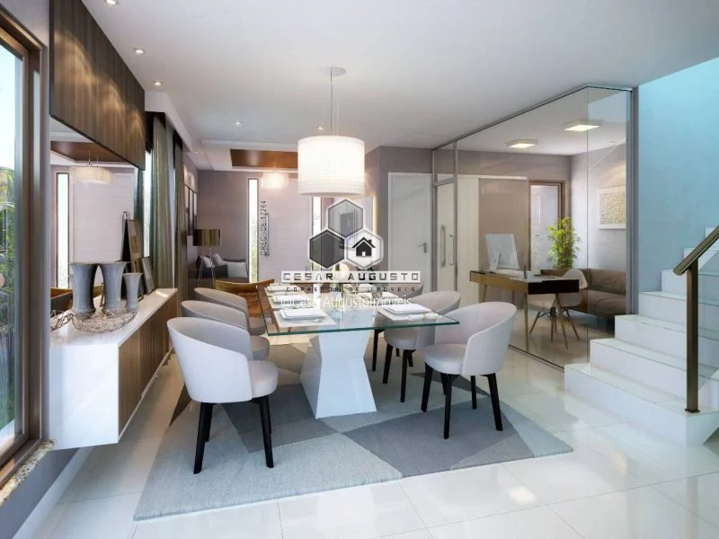Imagem Oranje Park Eus?(C)bio - Casas duplex com 03 suítes em condominio no Eus?(C)bio