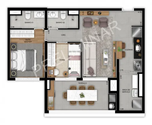 Imagem Apartamento com 3 Quartos à Venda, 114 m² em Jardim Prudência - São Paulo