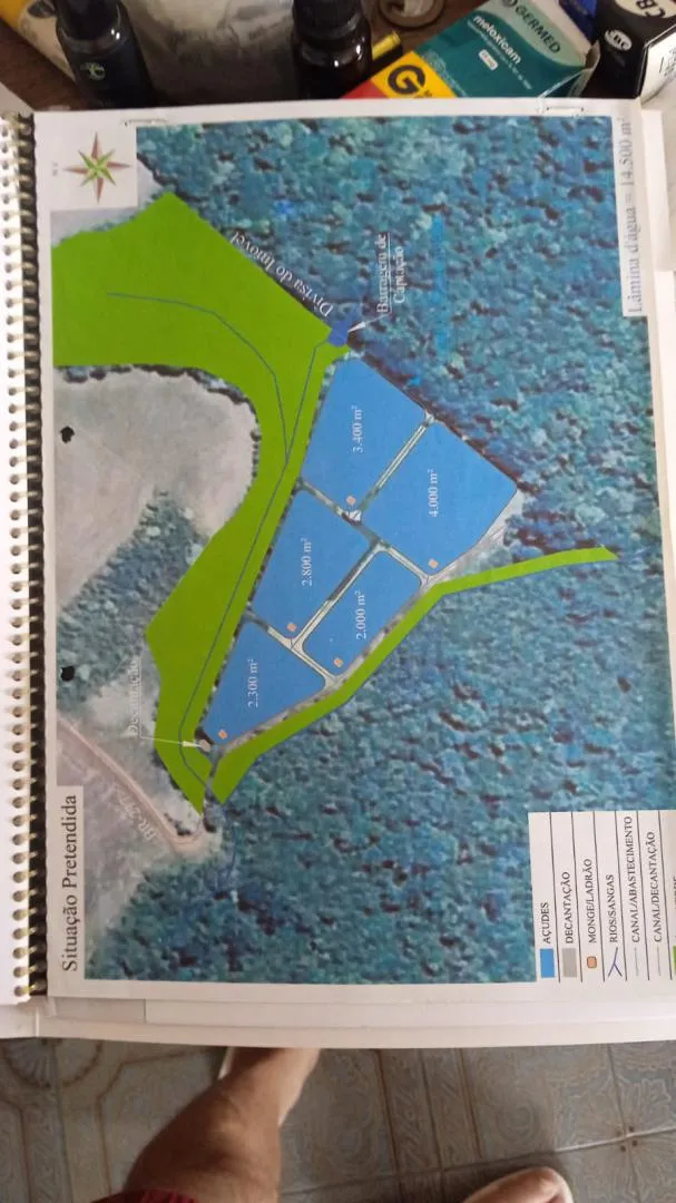 Imagem Chácara à venda em Cascavel, Centro - Casa de caseiro, Rio e Lago para pesca
