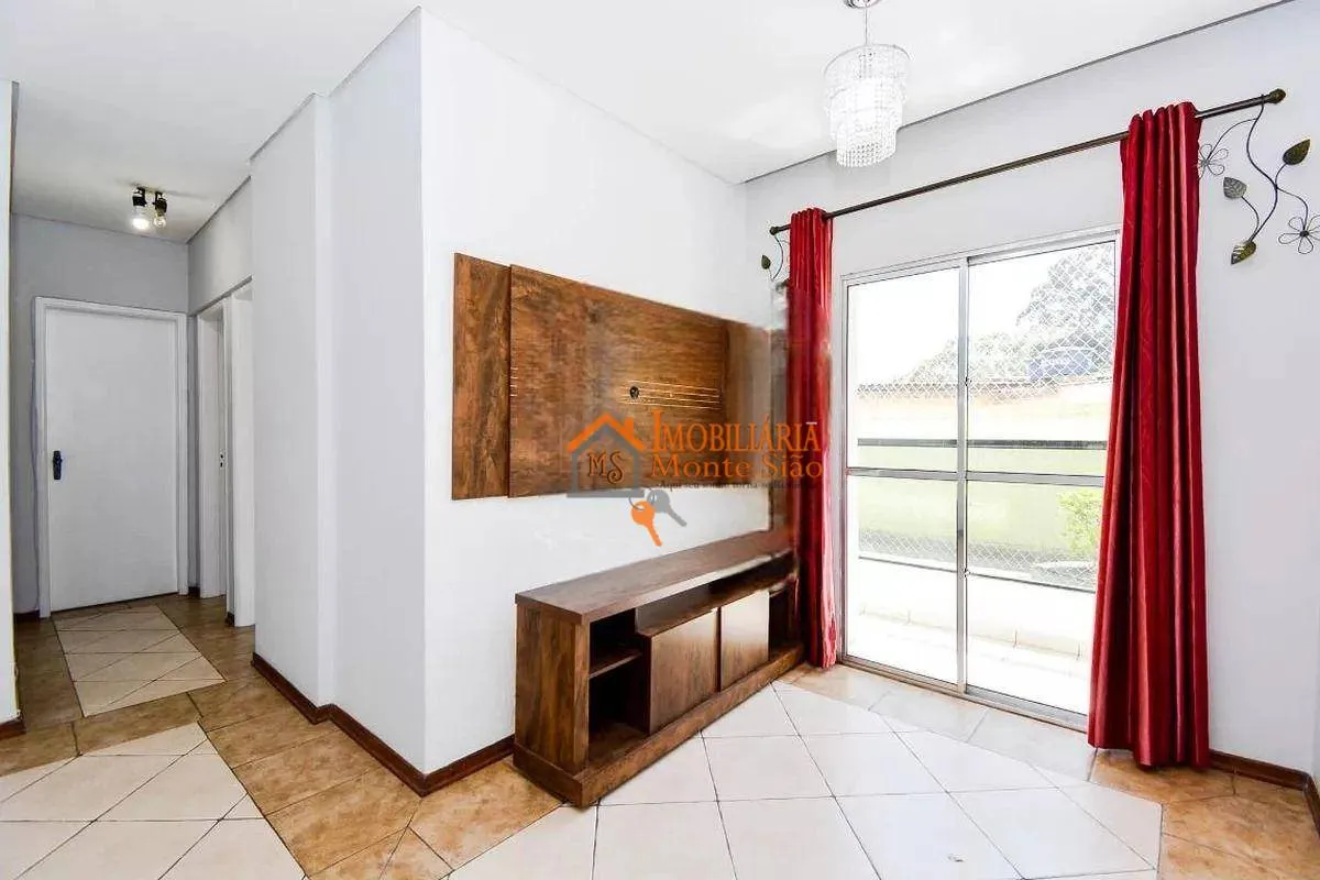 Imagem Apartamento com 3 dormitórios à venda, 83 m² por R$ 400.000,00 - Vila Capitão Rabelo - Guarulhos/SP