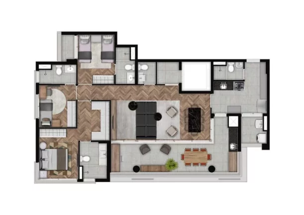 Imagem STUDIOS ALTO PARAÍSO BY YOU - Studio de 26m², localizado a apenas 300m da Estação Paraíso do Metrô!