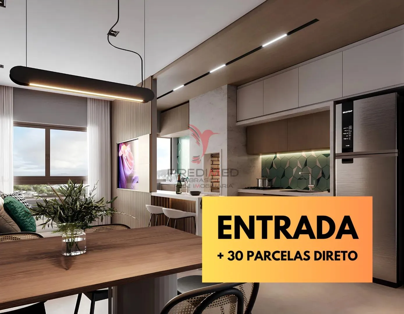 Foto do imóvel Apartamento São João Itajaí - Entrada Facilitada R$ 67.700 e 30x em Rua José Pereira Liberato, 1390 - São João, Itajaí - SC