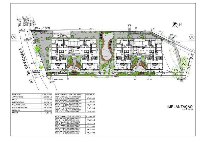 Imagem Terreno para Venda - COM ESTUDO DE VIABILIDADE PARA PROJETO COM 93 APTOS