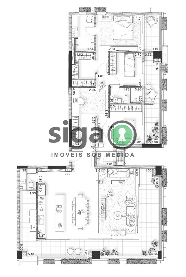 Imagem Apartamento de 185m² na Rua Oscar Freire com 3 suítes e sofisticação incomparável