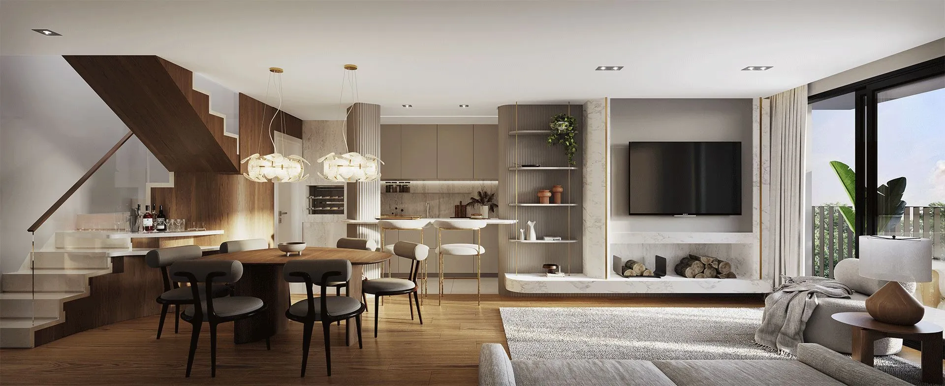 Imagem Apartamento à venda em Gramado, Belvedere, com 1 quarto, 45.73m2