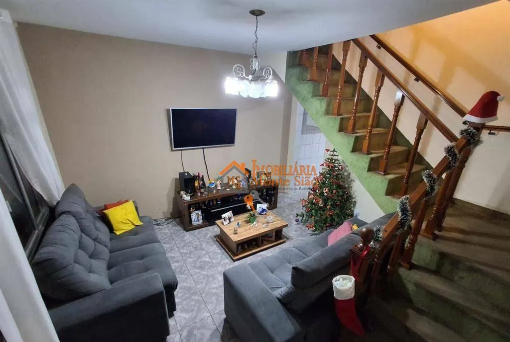 Imagem Sobrado com 3 dormitórios à venda, 169 m² por R$ 600.000,00 - Cidade Parque Brasília - Guarulhos/SP