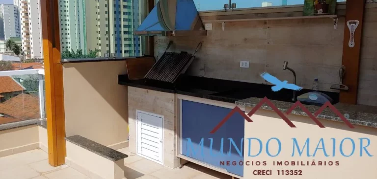 Imagem COBERTURA DE LUXO COM VISTA DESLUMBRANTE NA VILA VALPARAÍSO - 3 DORMITÓRIOS